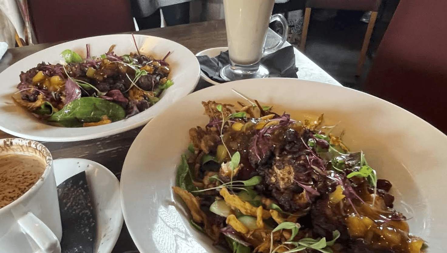 Plates from the kitchen