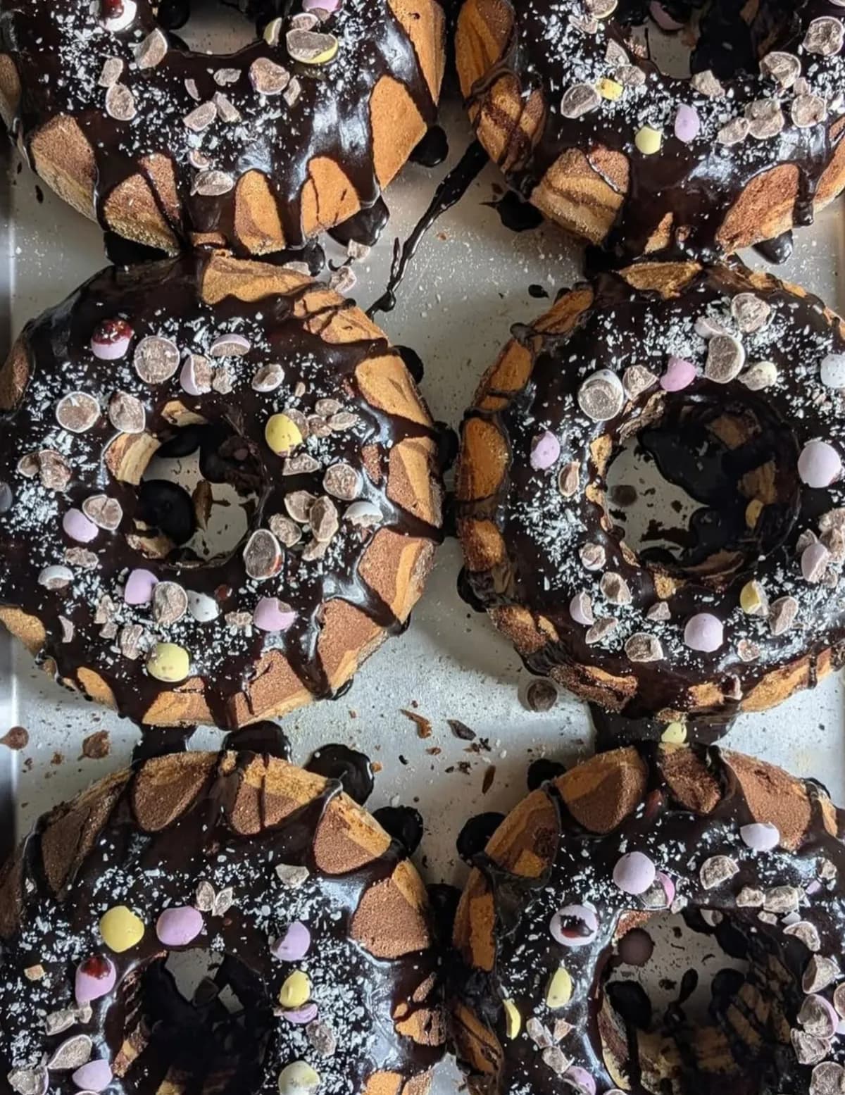 Glazed doughnuts at House of Bread